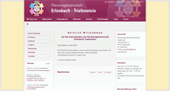Desktop Screenshot of pg-erlenbach-triefenstein.de